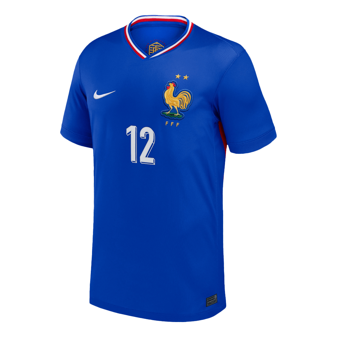 KOLO MUANI #12 France Home Soccer Jersey