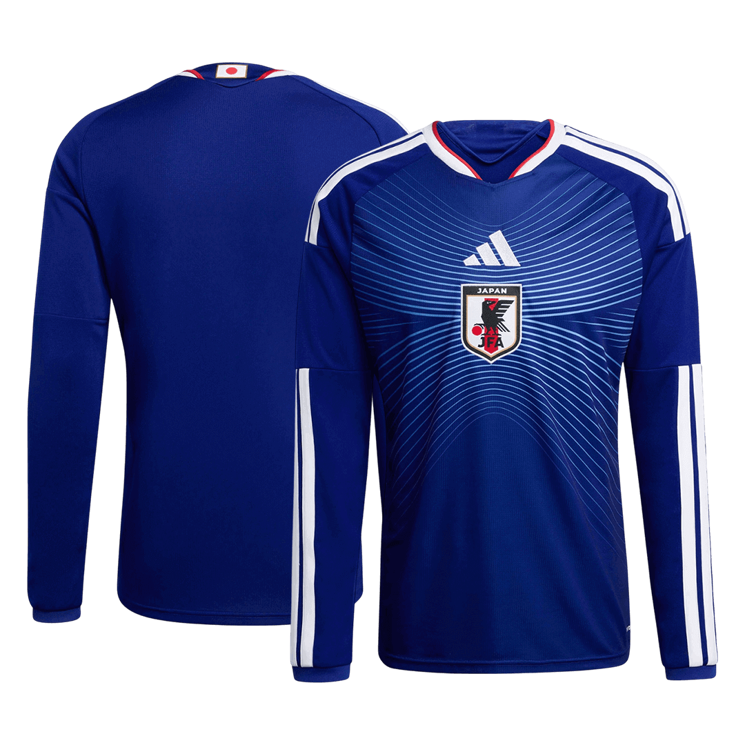 Japan Home Long Sleeve Soccer Jersey 2026