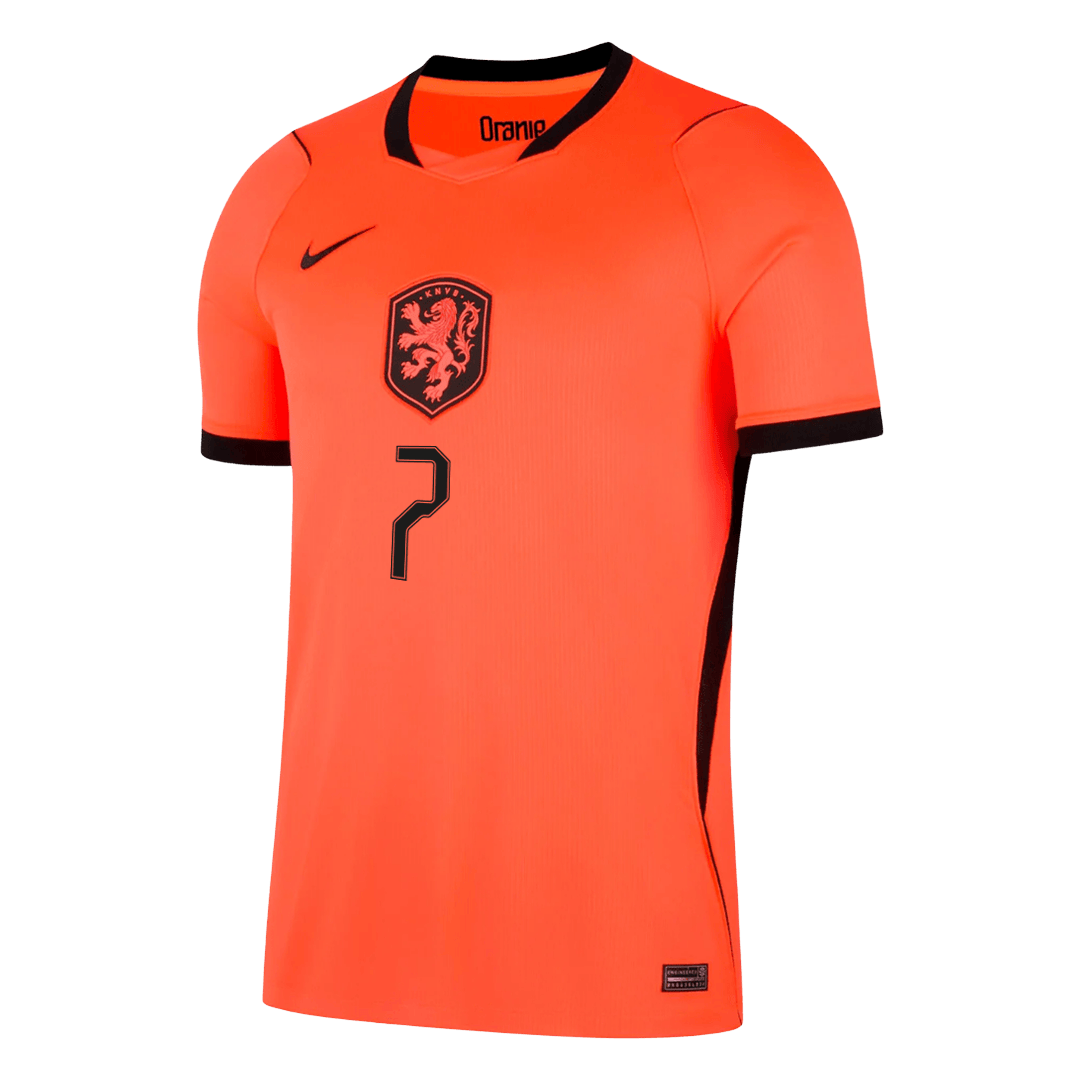 XAVI #7 Netherlands Home Soccer Jersey 2026