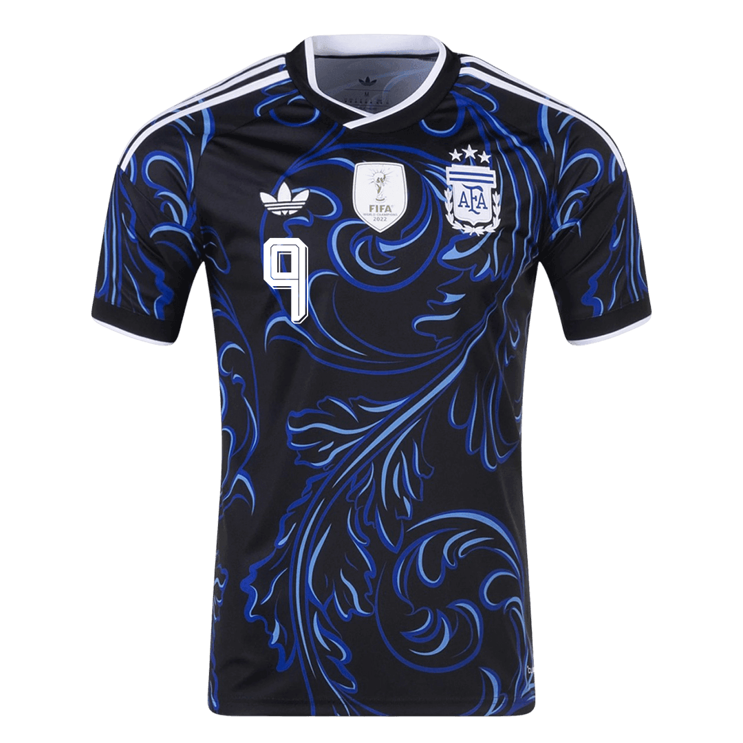 J. ÁLVAREZ #9 Argentina Away Soccer Jersey 2026