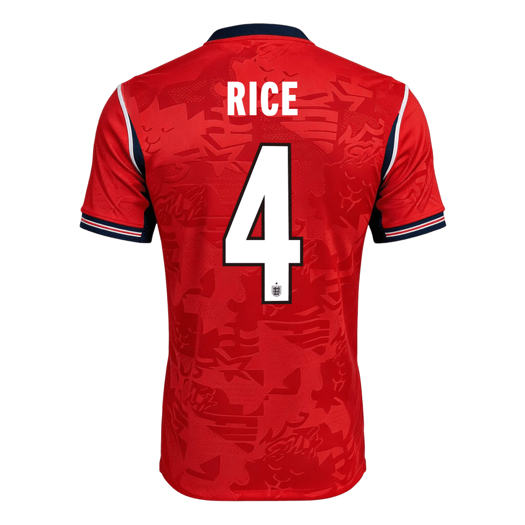 RICE #4 England Away Soccer Jersey 2026