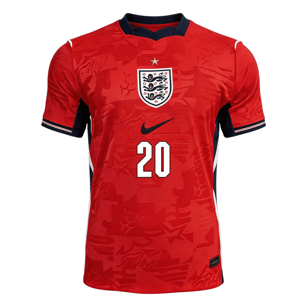 PALMER #20 England Away Soccer Jersey 2026 Player Version