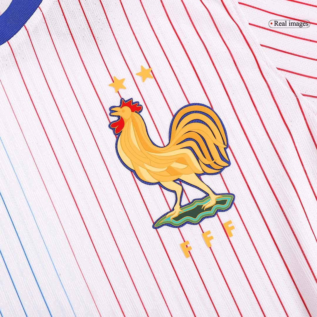 Authentic France Away Soccer Jersey Euro