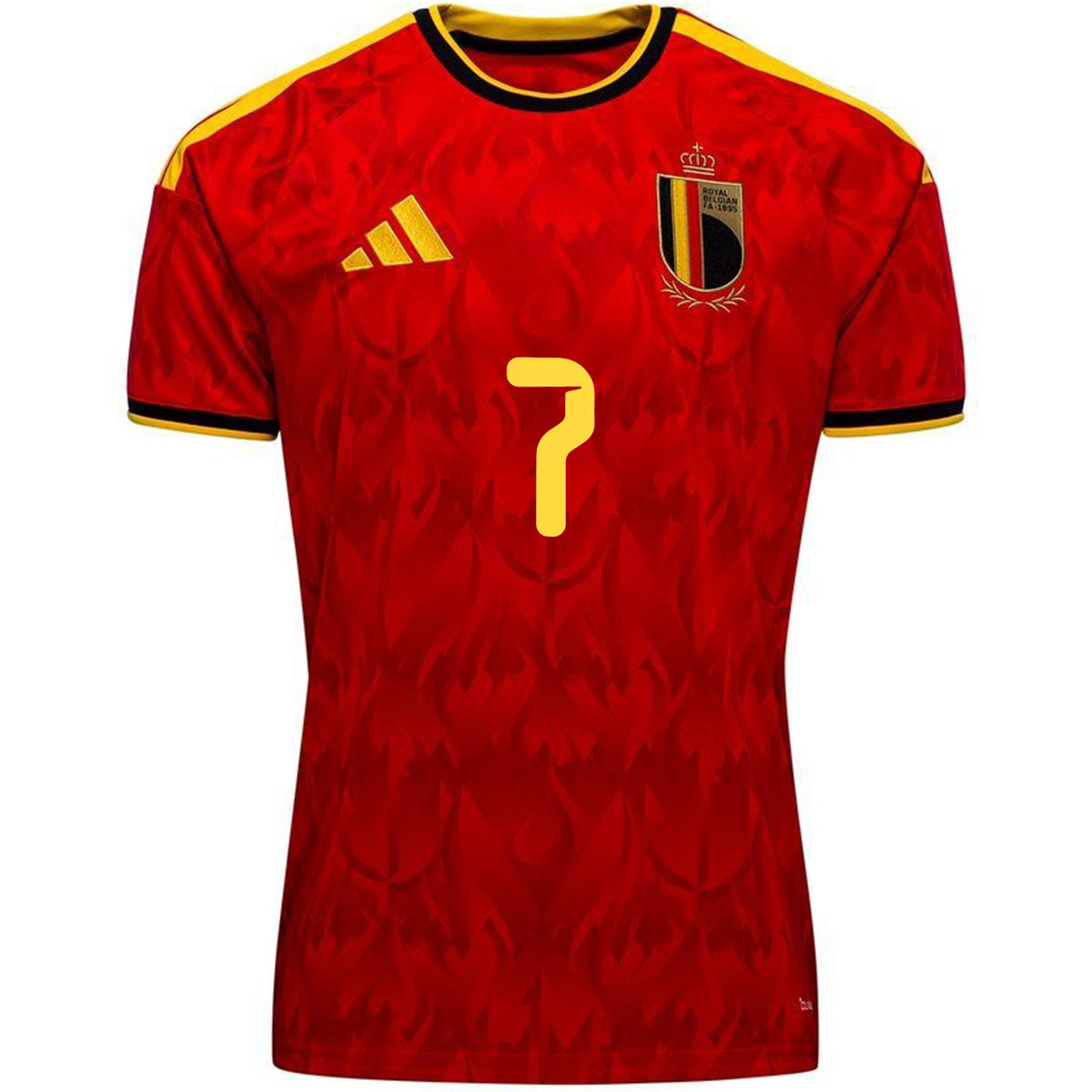 De Bruyne #7 Belgium Home 2026 World Cup Jersey