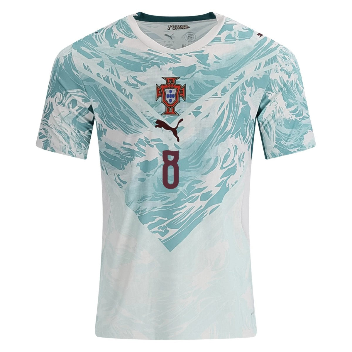 B.FERNANDES #8 Portugal Away 2026 World Cup Jersey