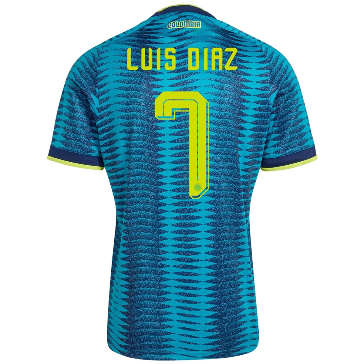 Luis DIAZ #7 Colombia Away 2026 World Cup Jersey