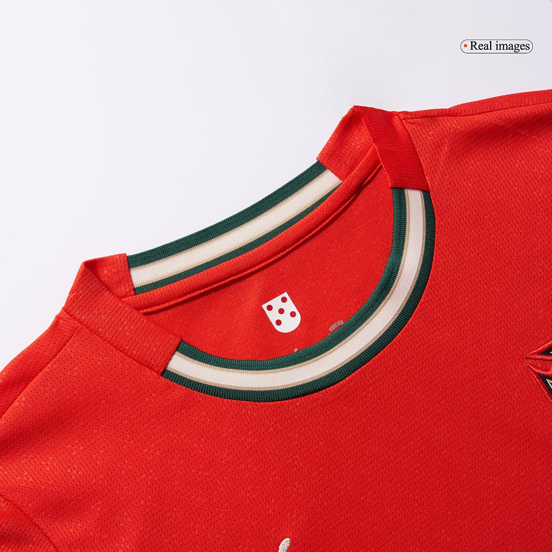 Women's RONALDO #7 Portugal Home Soccer Jersey 2025