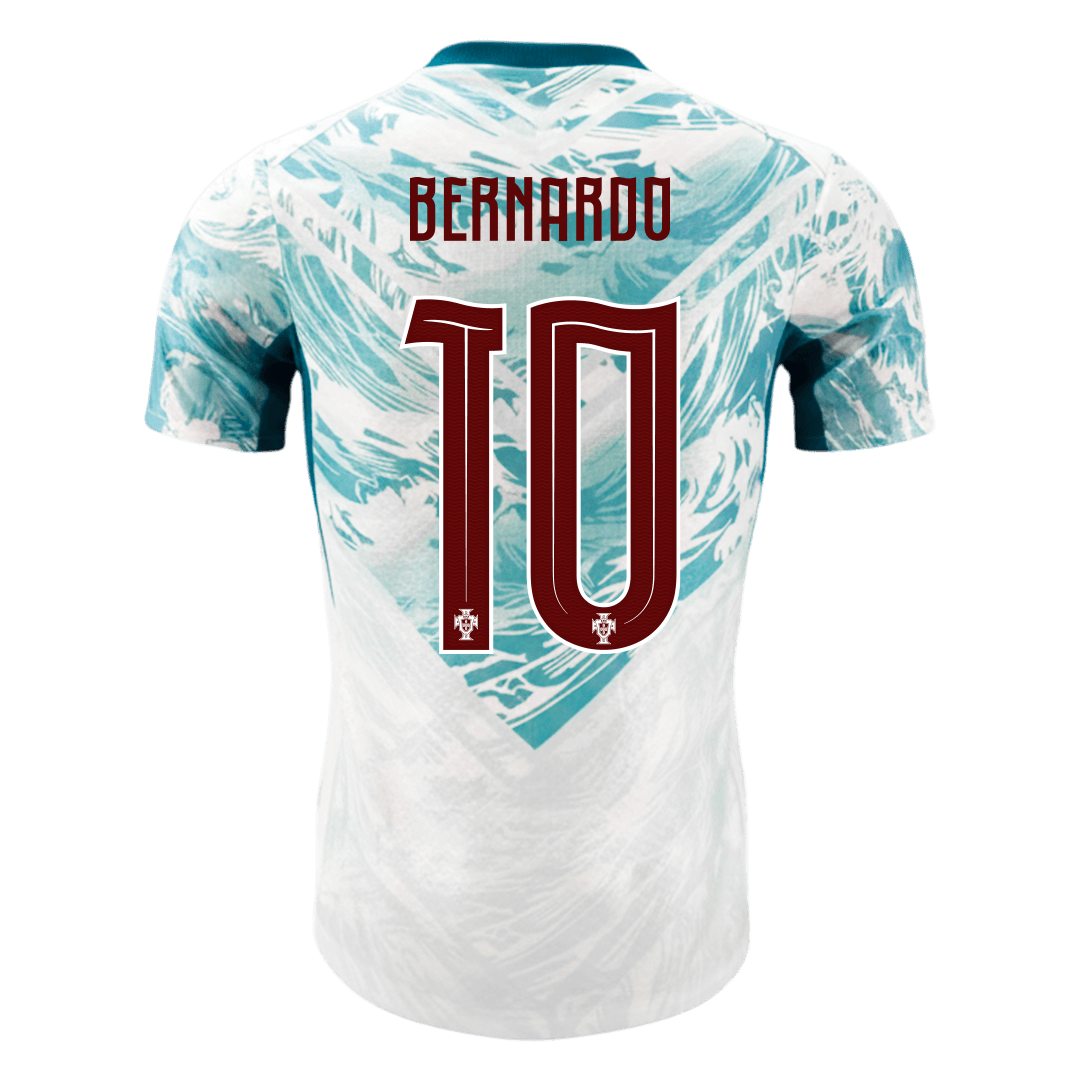 BERNARDO #10 Portugal Away Soccer Jersey 2026 Player Version