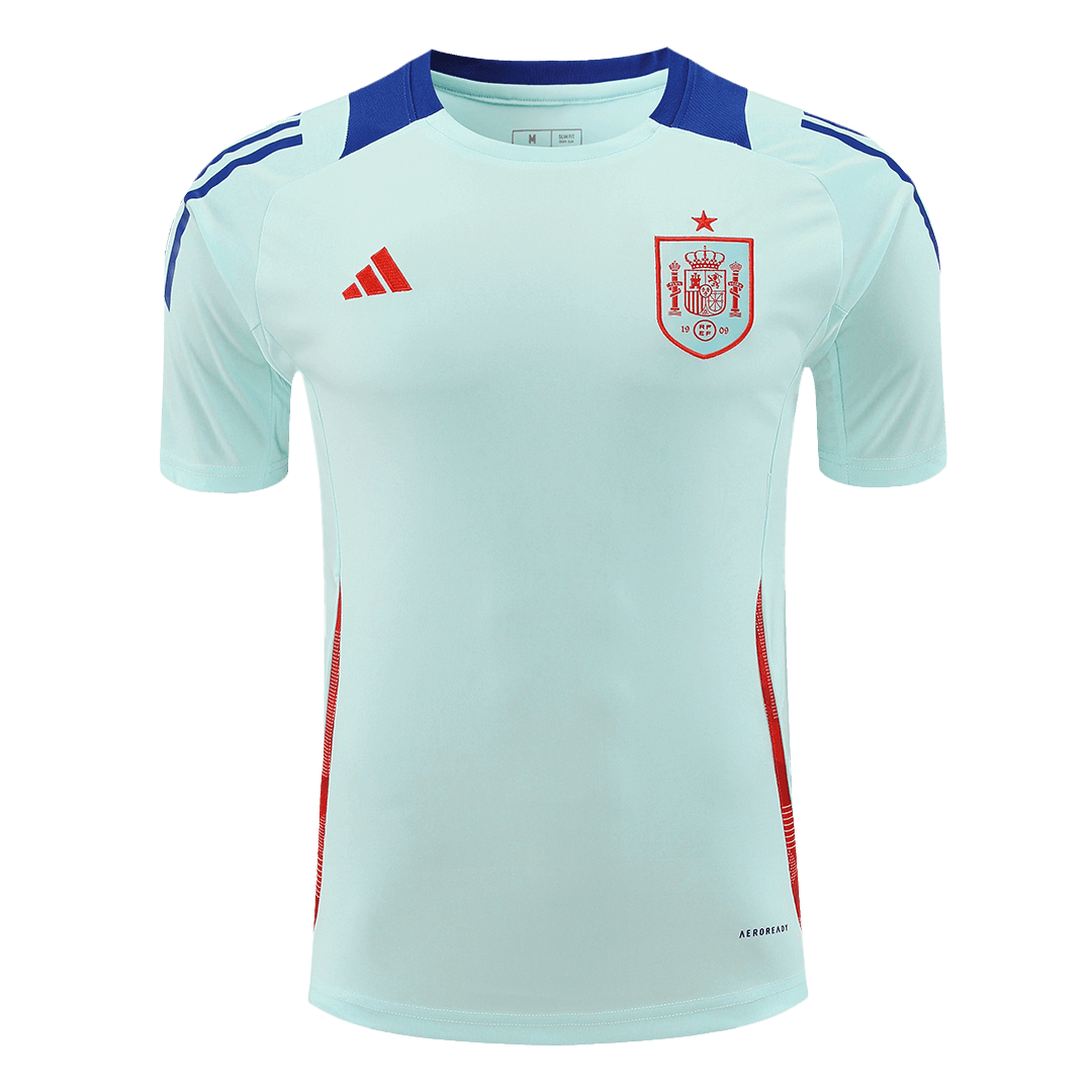 Spain Pre-Match Training Soccer Jersey Euro