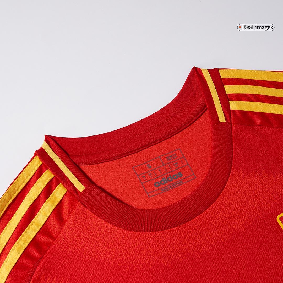 Spain Home Soccer Jersey Euro