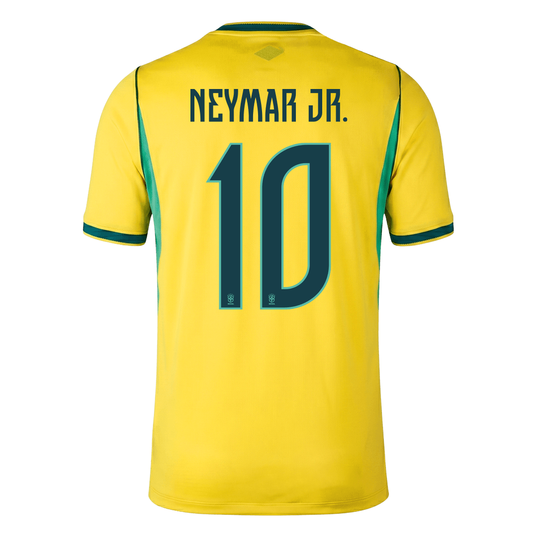 NEYMAR JR. #10 Brazil Home Soccer Jersey 2026