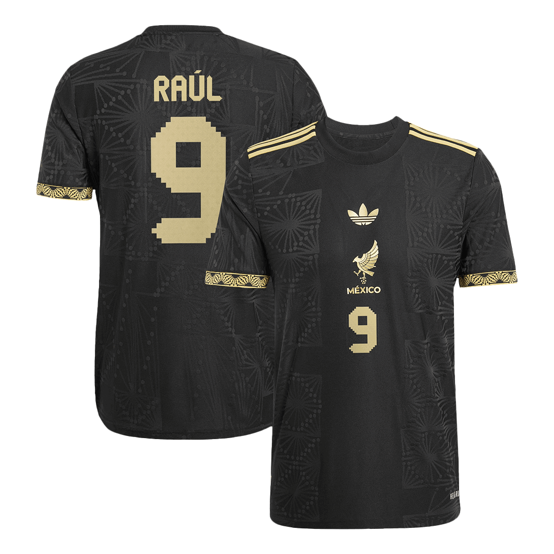 Authentic RAÚL #9 Mexico Third Away Soccer Jersey 2025 - Gold Cup