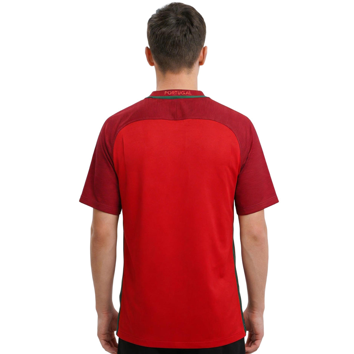 Retro Portugal Home 2016 Euro Cup Jersey
