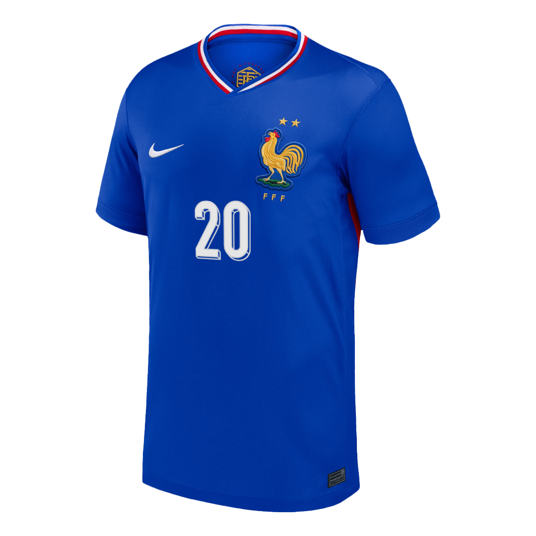 COMAN #20 France Home Soccer Jersey
