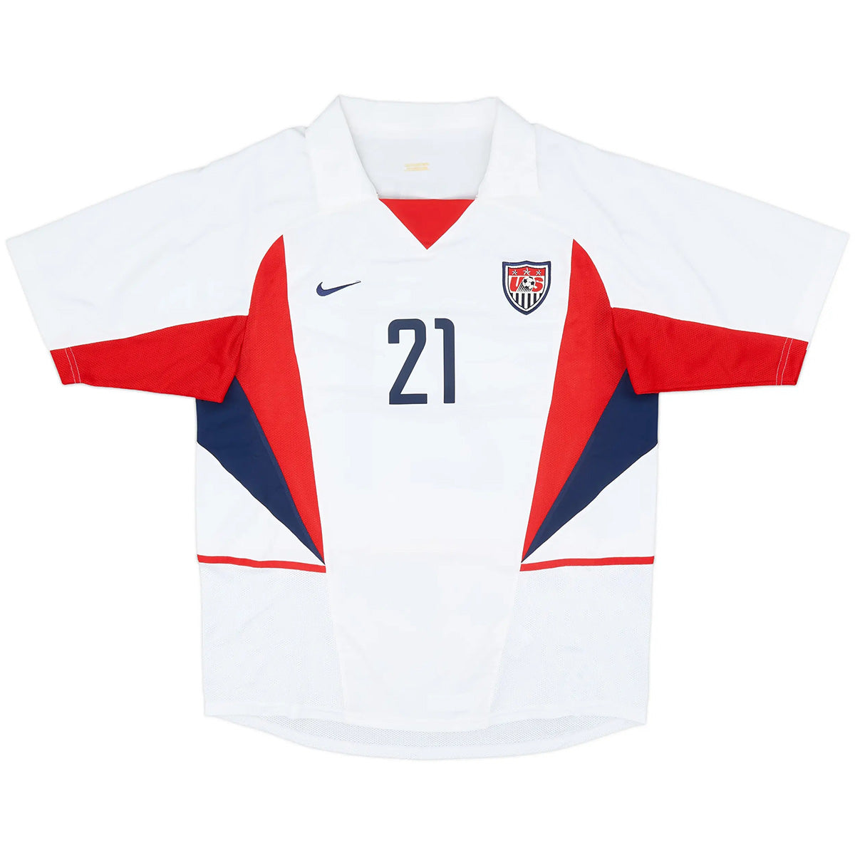 Donovan #21 Retro USA Home Jersey World Cup 2002