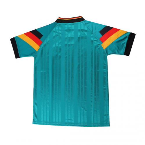 Voller #9 Retro Germany Away Jersey 1992