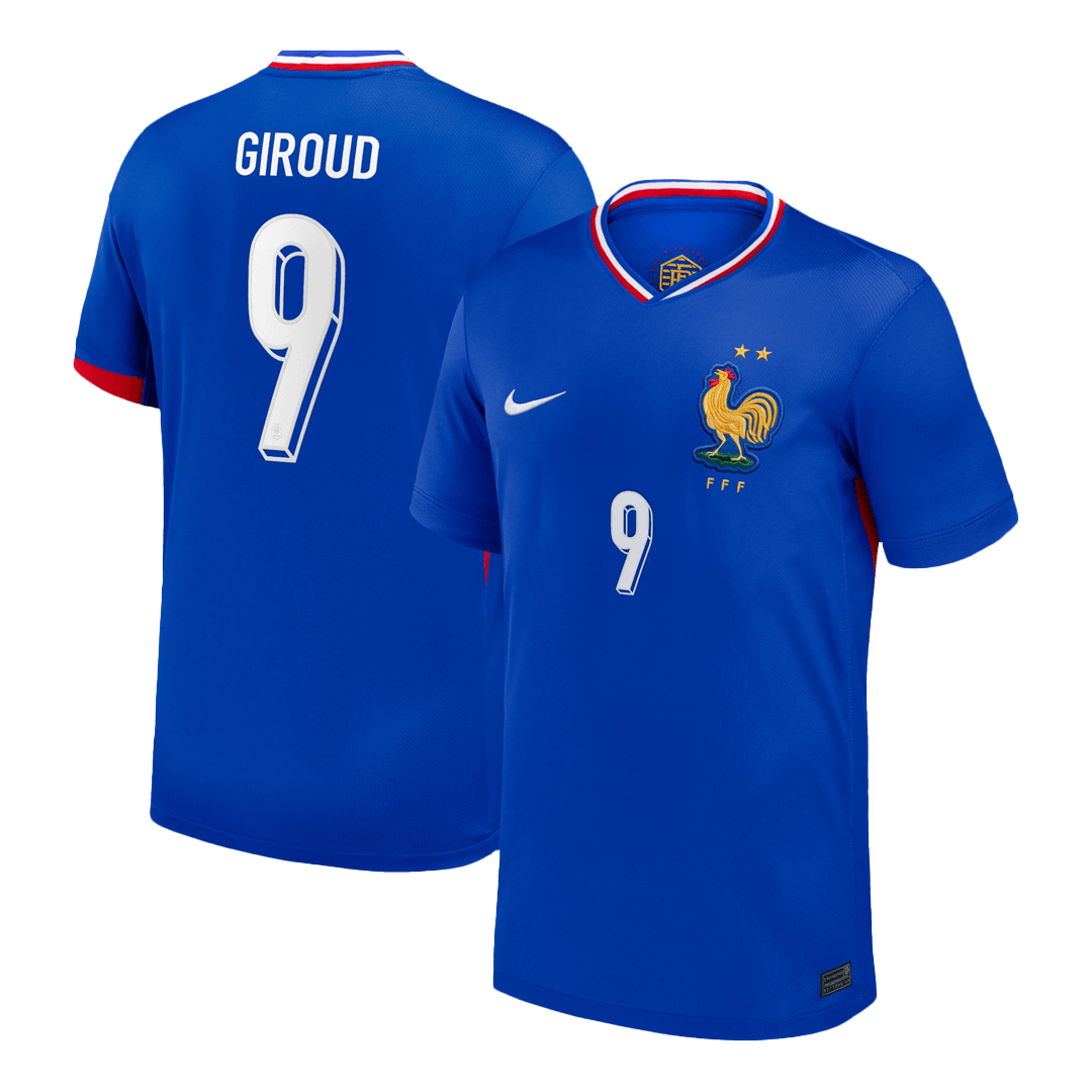 GIROUD #9 France Home Soccer Jersey