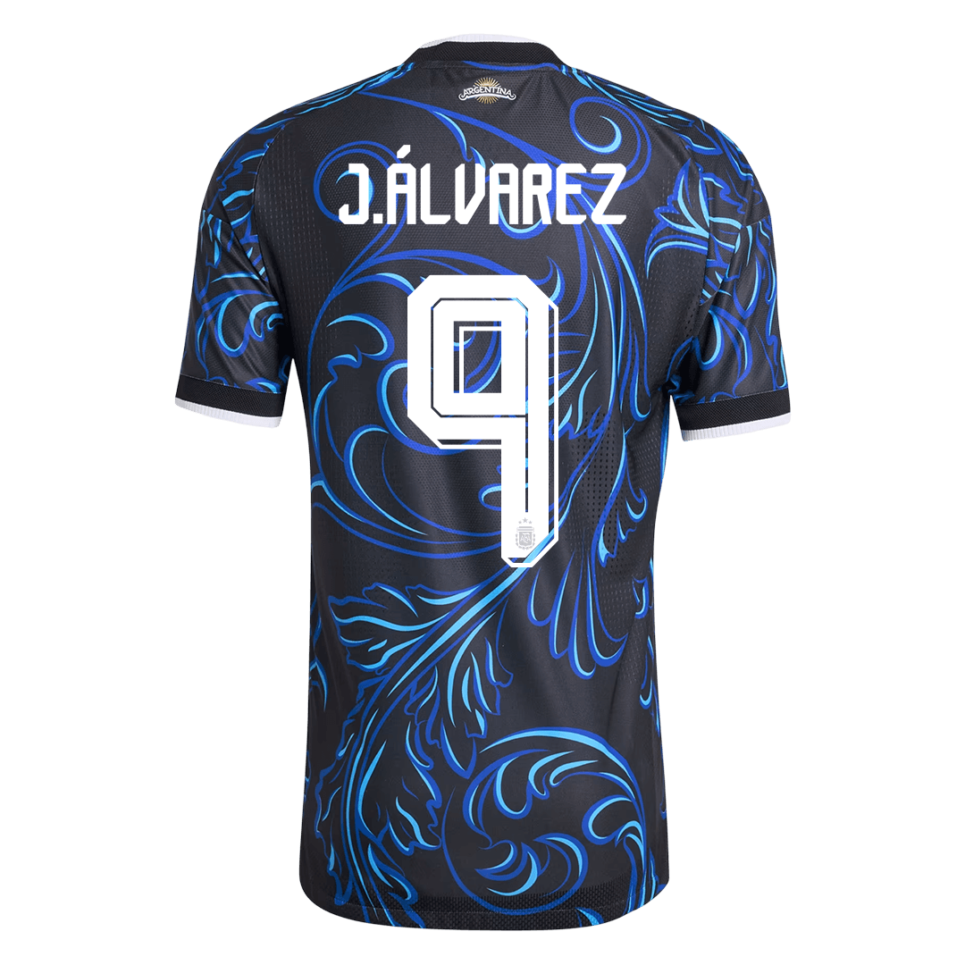 J. ÁLVAREZ #9 Argentina Away Soccer Jersey 2026 Player Version