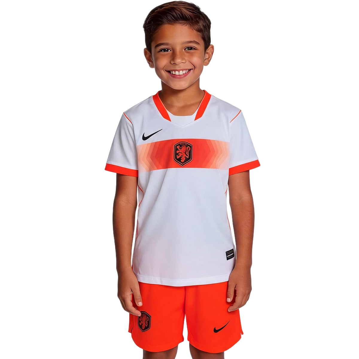 Kids Netherlands Away Soccer Kit 2026 World Cup Jersey