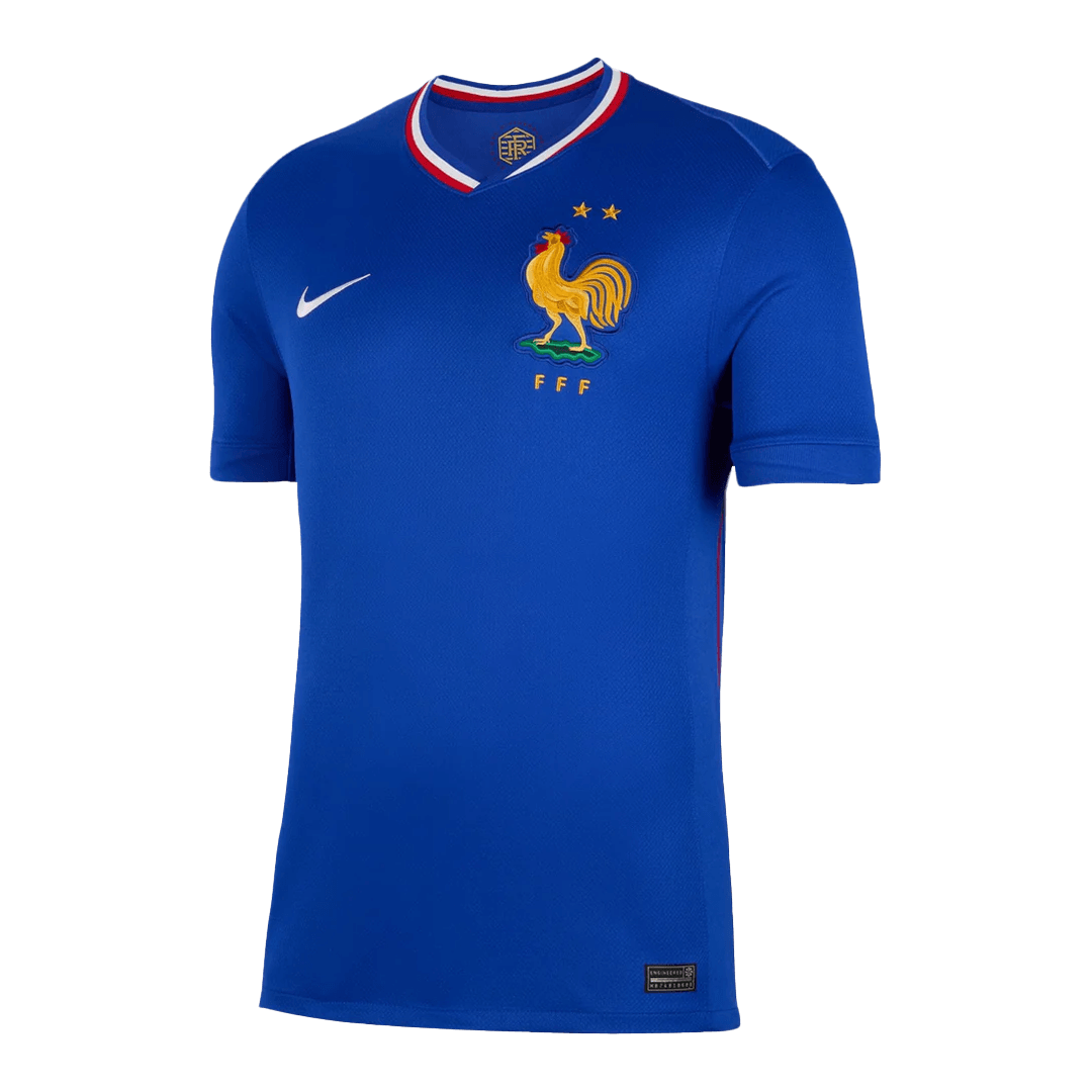France Home Soccer Jersey Euro