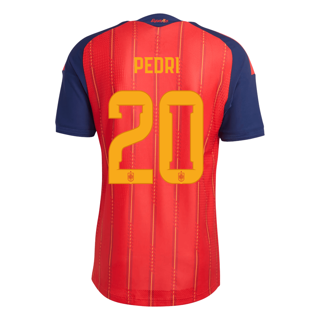 PEDRI #20 Spain Home Soccer Jersey 2026 Player Version
