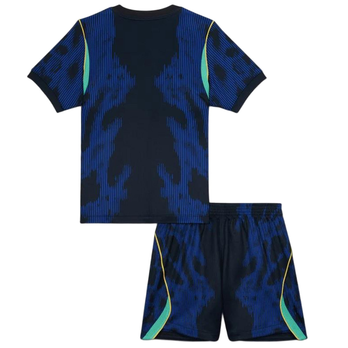 Kids Brazil Away Soccer Kit 2026 World Cup Jersey