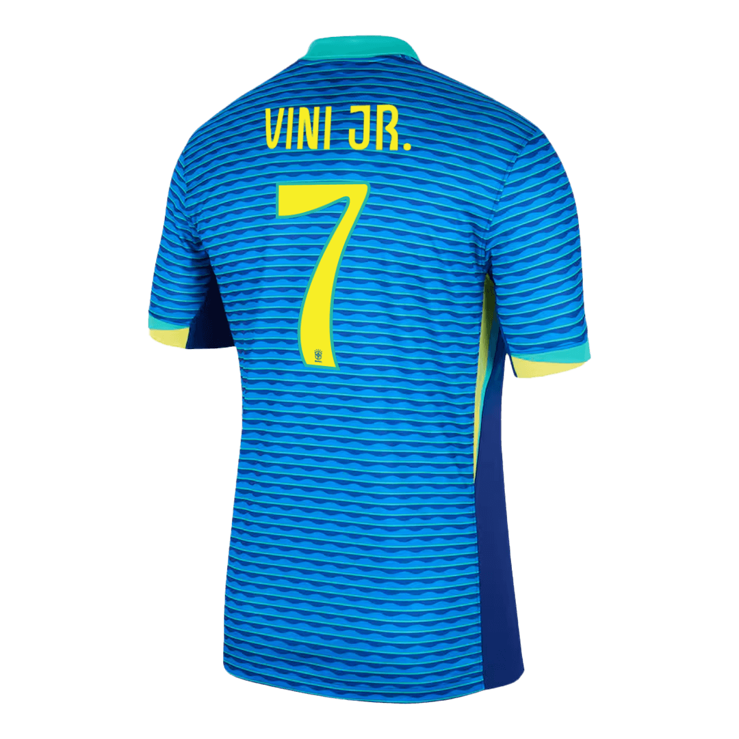 VINICIUS JR. #7 Brazil Away 2024 Copa America Cup Jersey