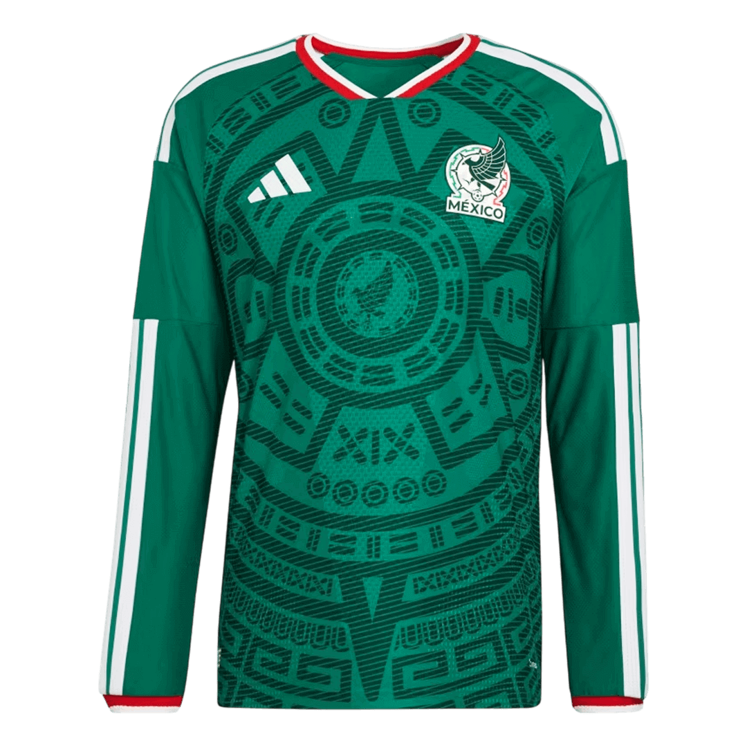 Mexico Home Long Sleeve Soccer Jersey 2026