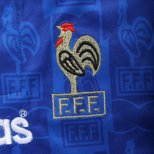 Zidane #10 Retro France Home 1996 Euro Cup Jersey