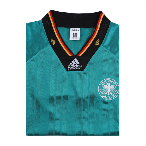 Voller #9 Retro Germany Away Jersey 1992