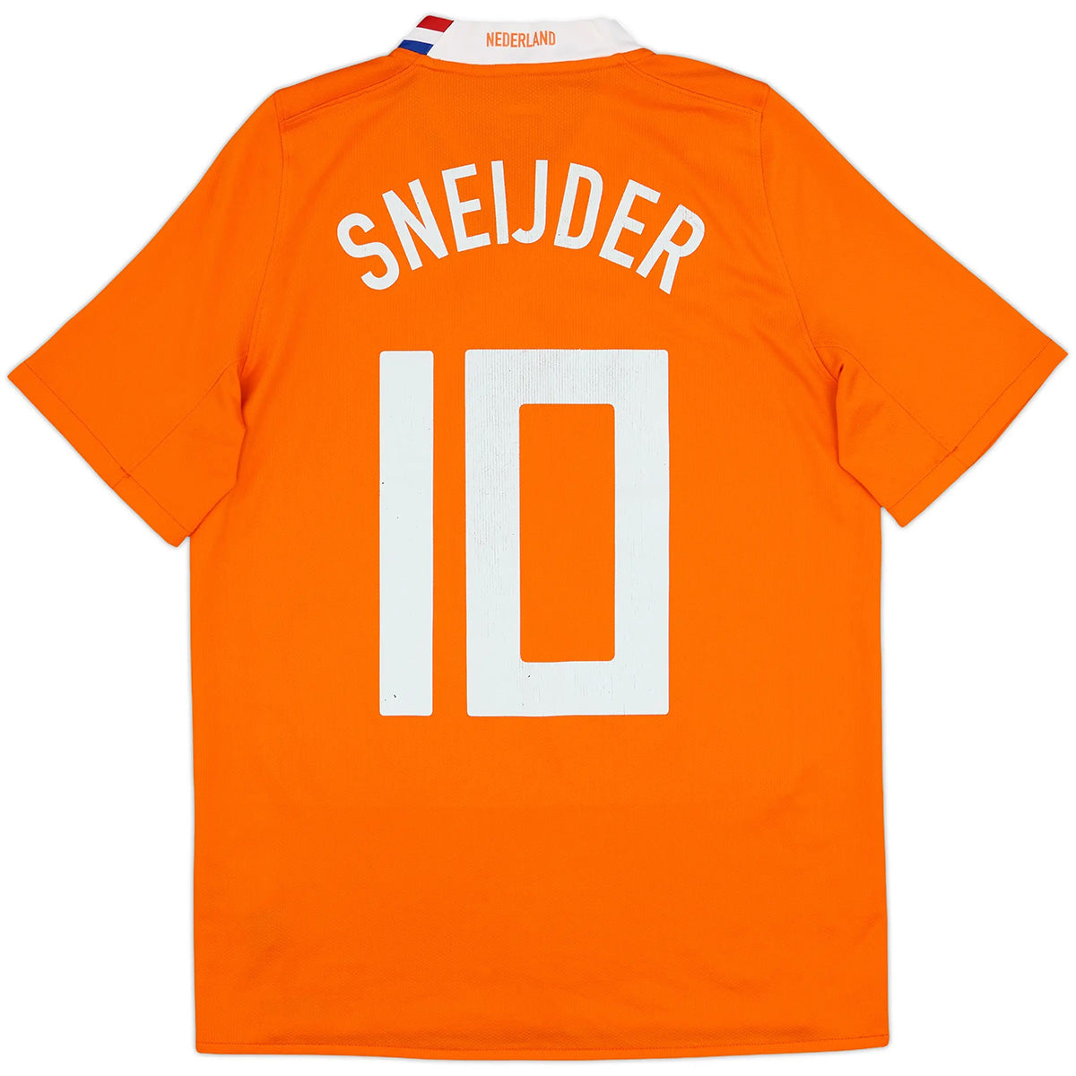 SNEIJDER #10 Retro Netherlands Home Jersey 2008 Euro Cup Jersey