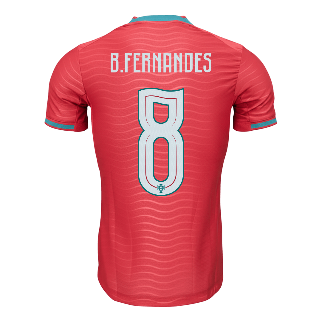 B.FERNANDES #8 Portugal Home Soccer Jersey 2026 Player Version