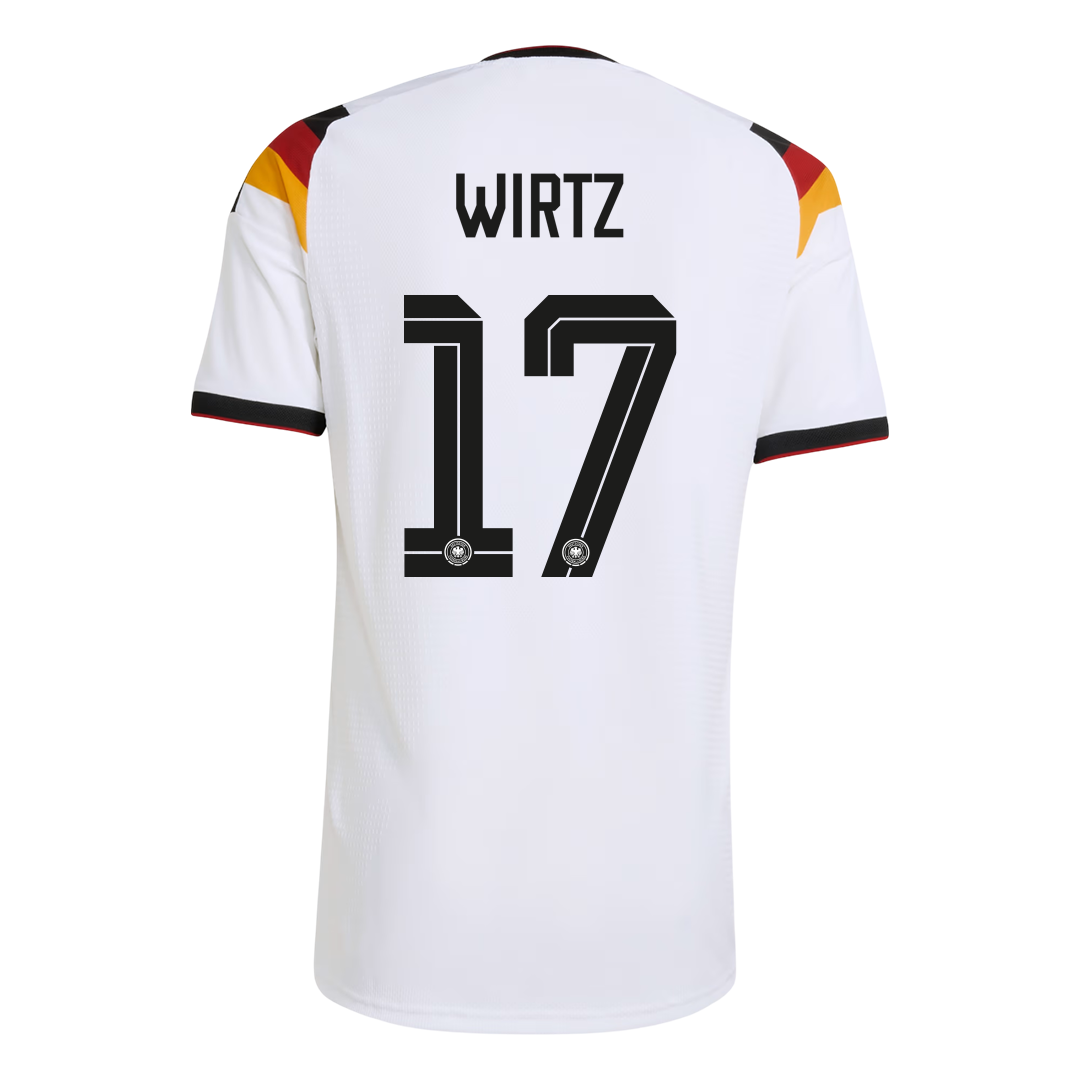 WIRTZ #17 Germany Home Soccer Jersey 2026 Player Version