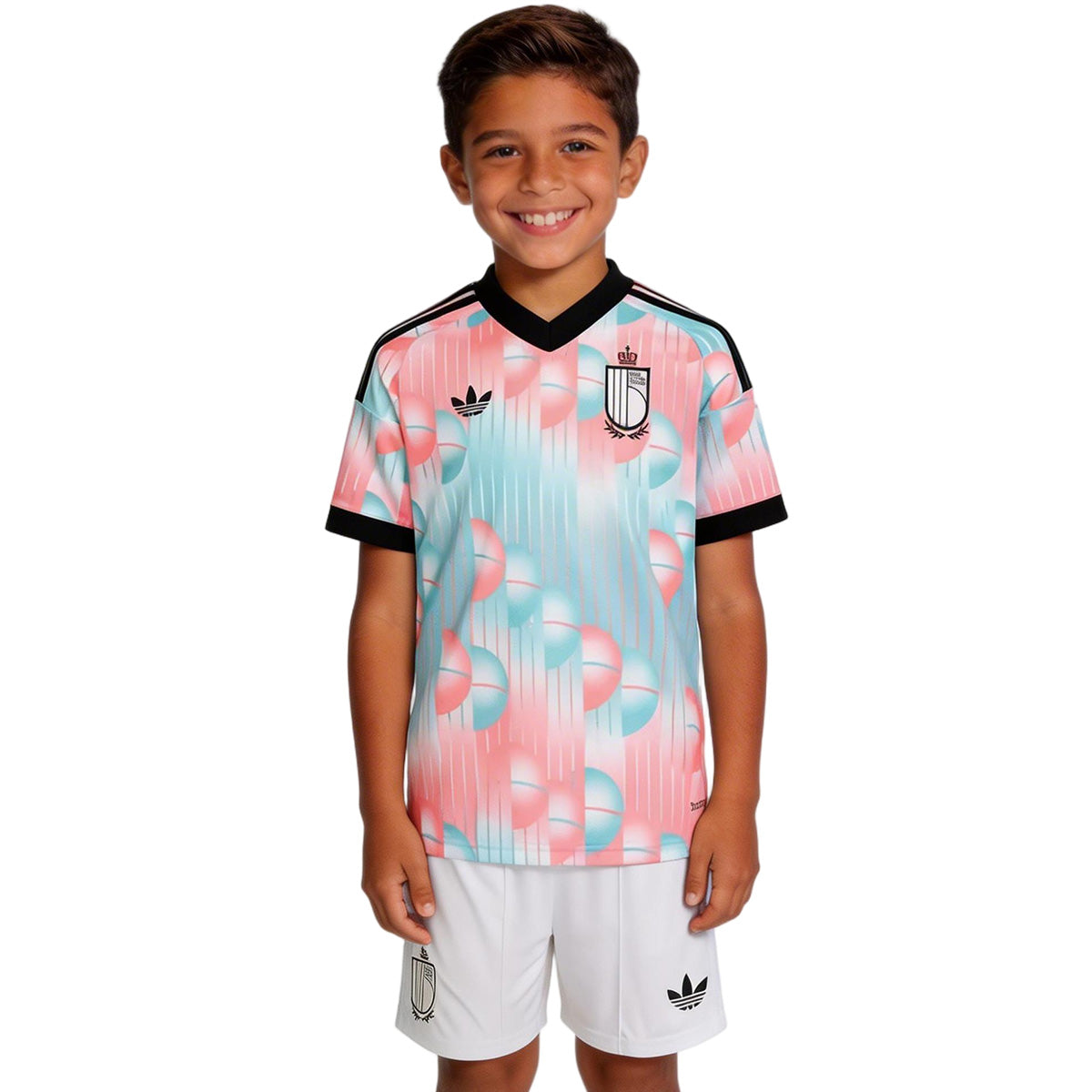 Kids Belgium Away Soccer Kit 2026 World Cup Jersey
