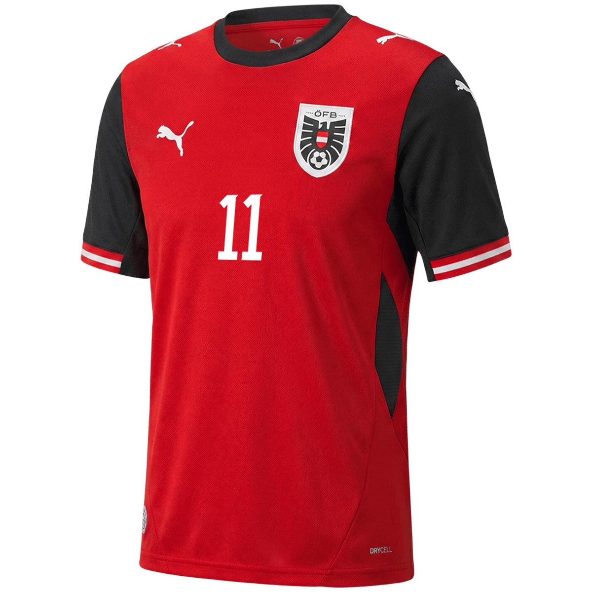 GREGORITSCH #11 Austria Home 2026 World Cup Jersey