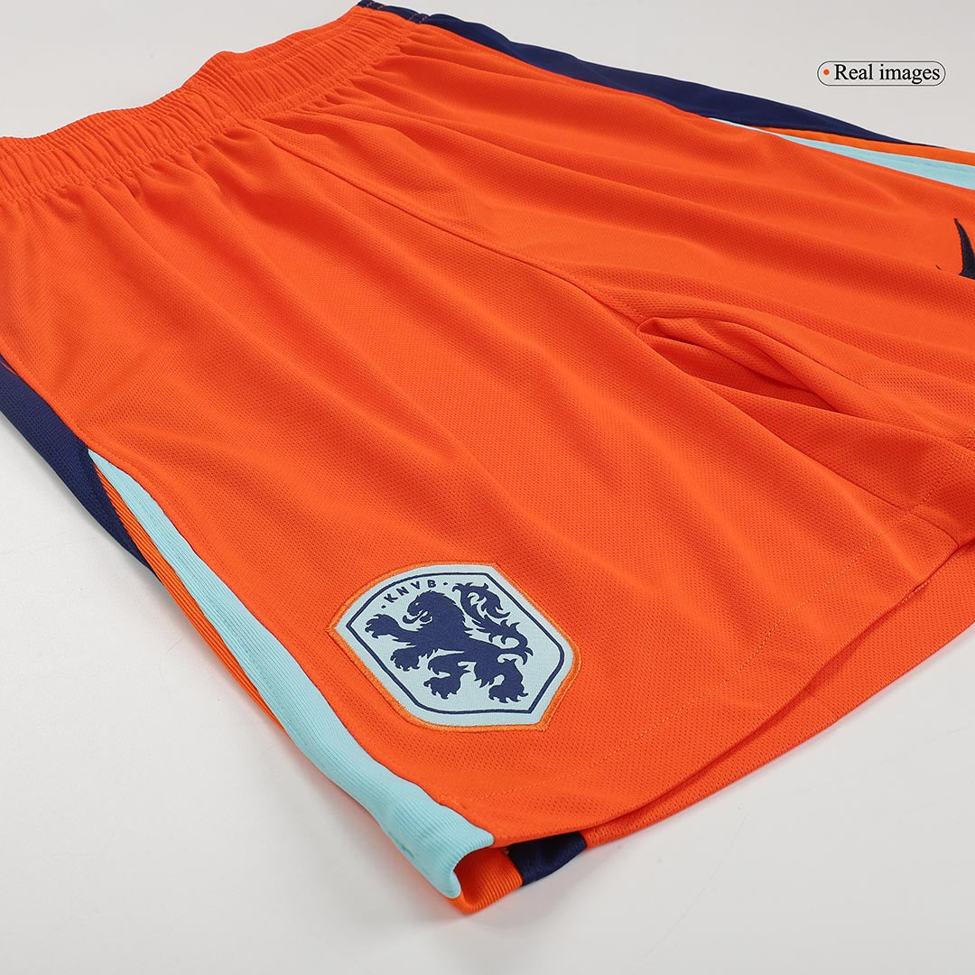 Netherlands Home Soccer Shorts Euro
