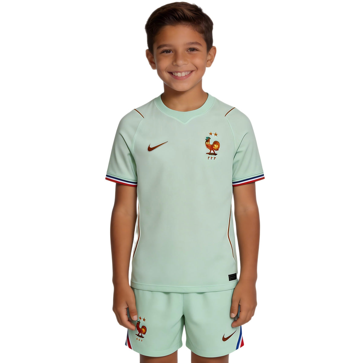 Kids France Away Soccer Kit 2026 World Cup Jersey