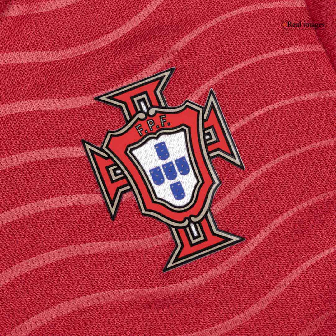 Kids Portugal Home Soccer Kit 2026 World Cup Jersey