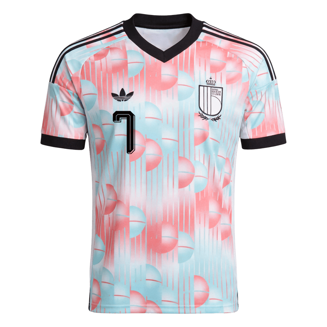 DE BRUYNE #7 Belgium Away Soccer Jersey 2026