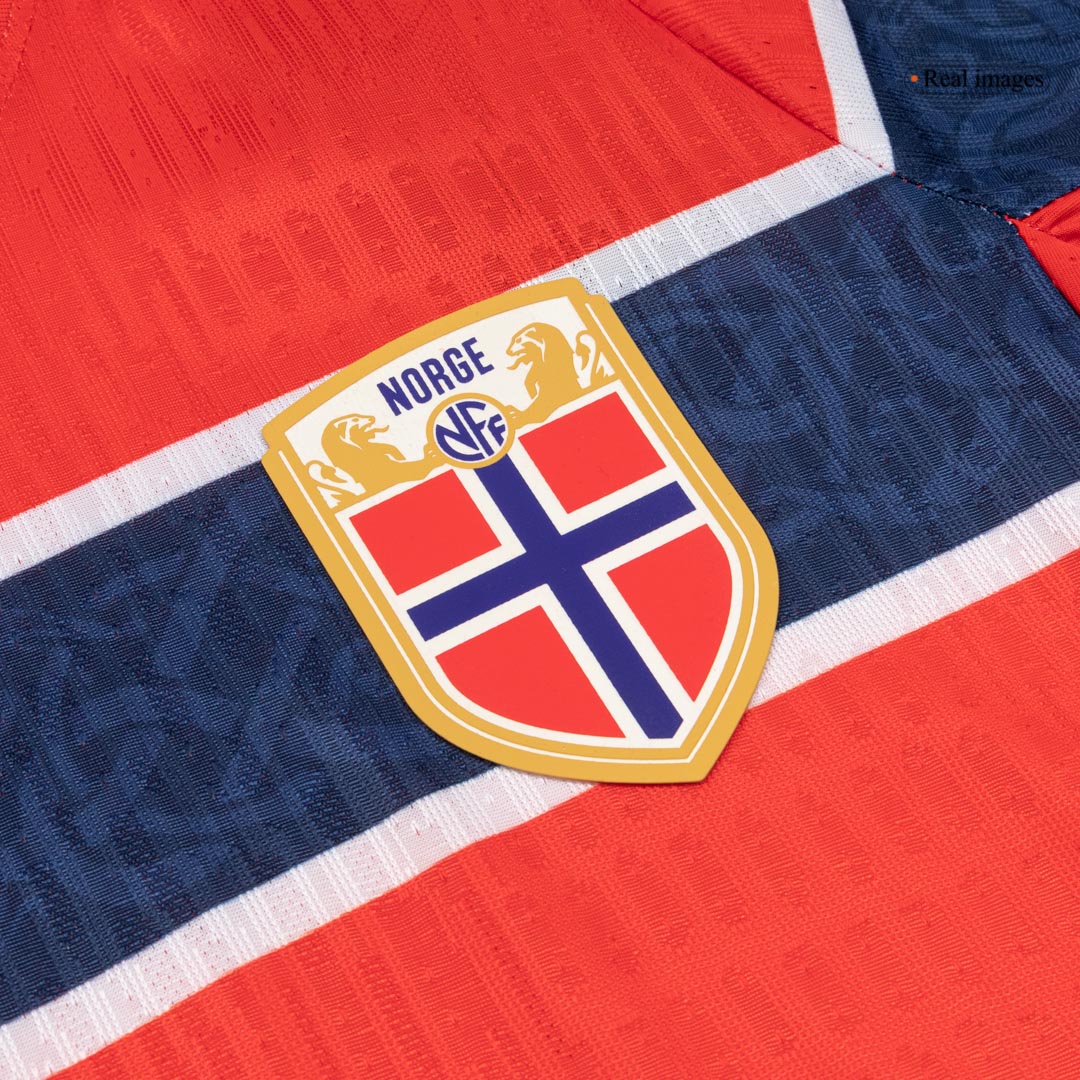 Norway Home Soccer Jersey 2026 Player Version