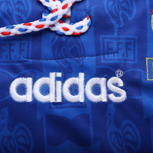 Zidane #10 Retro France Home 1996 Euro Cup Jersey