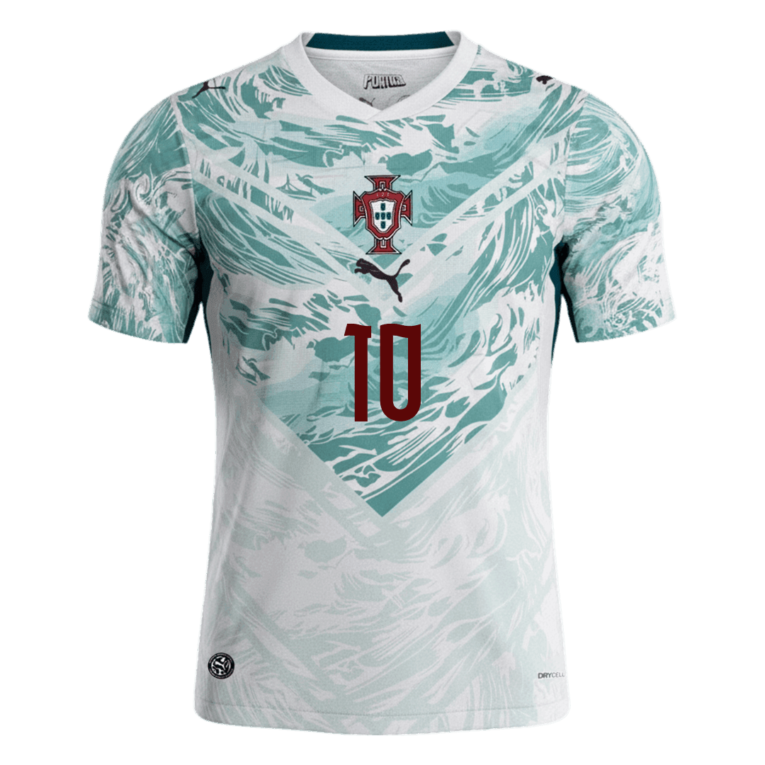 BERNARDO #10 Portugal Away Soccer Jersey 2026