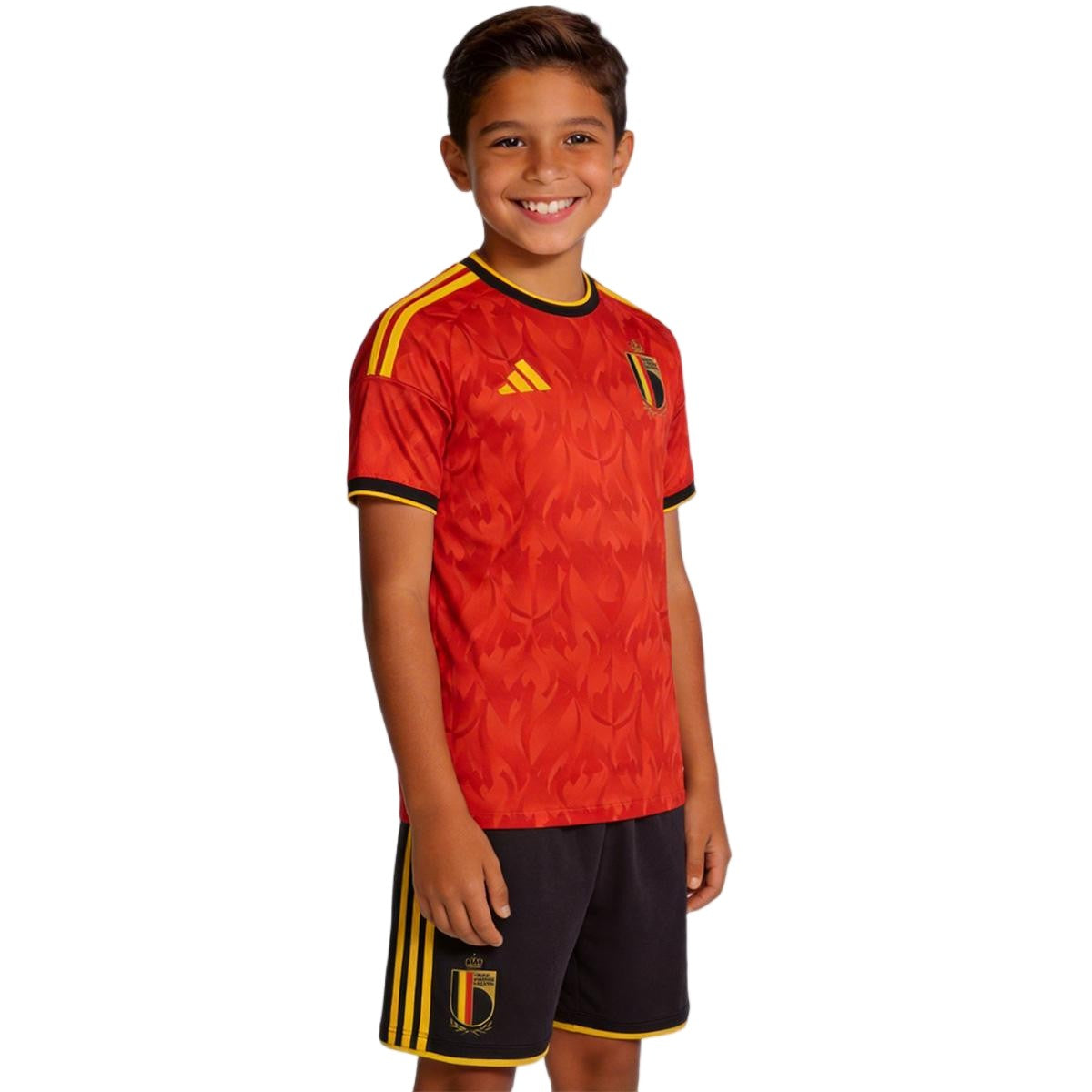 Kids Belgium Home Soccer Kit 2026 World Cup Jersey
