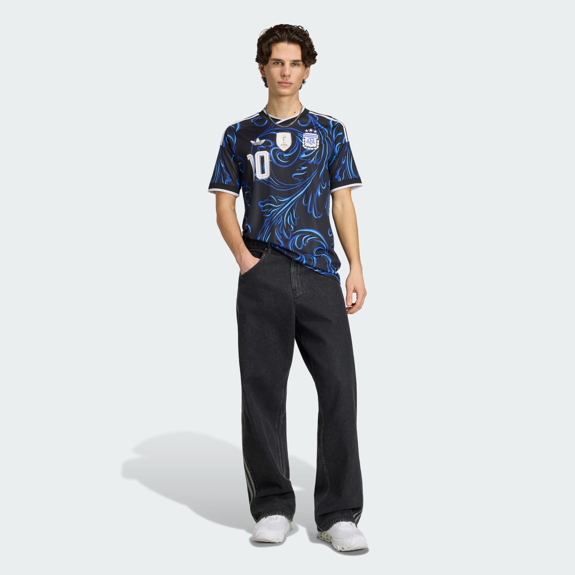 Argentina 26 Away Messi Jersey