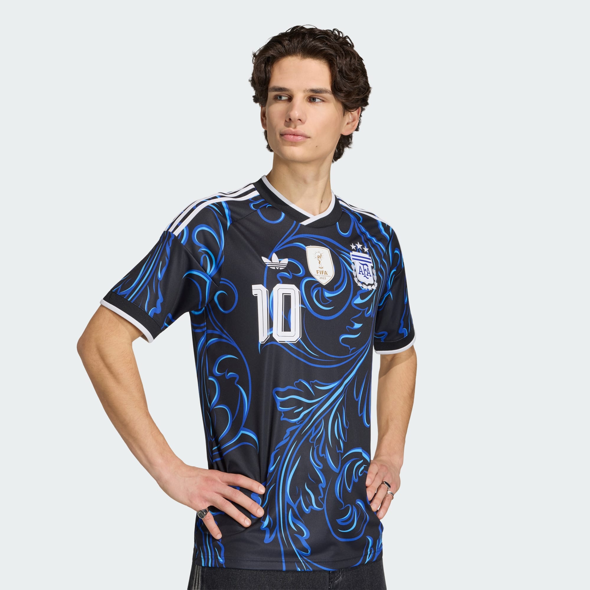 Argentina 26 Away Messi Jersey