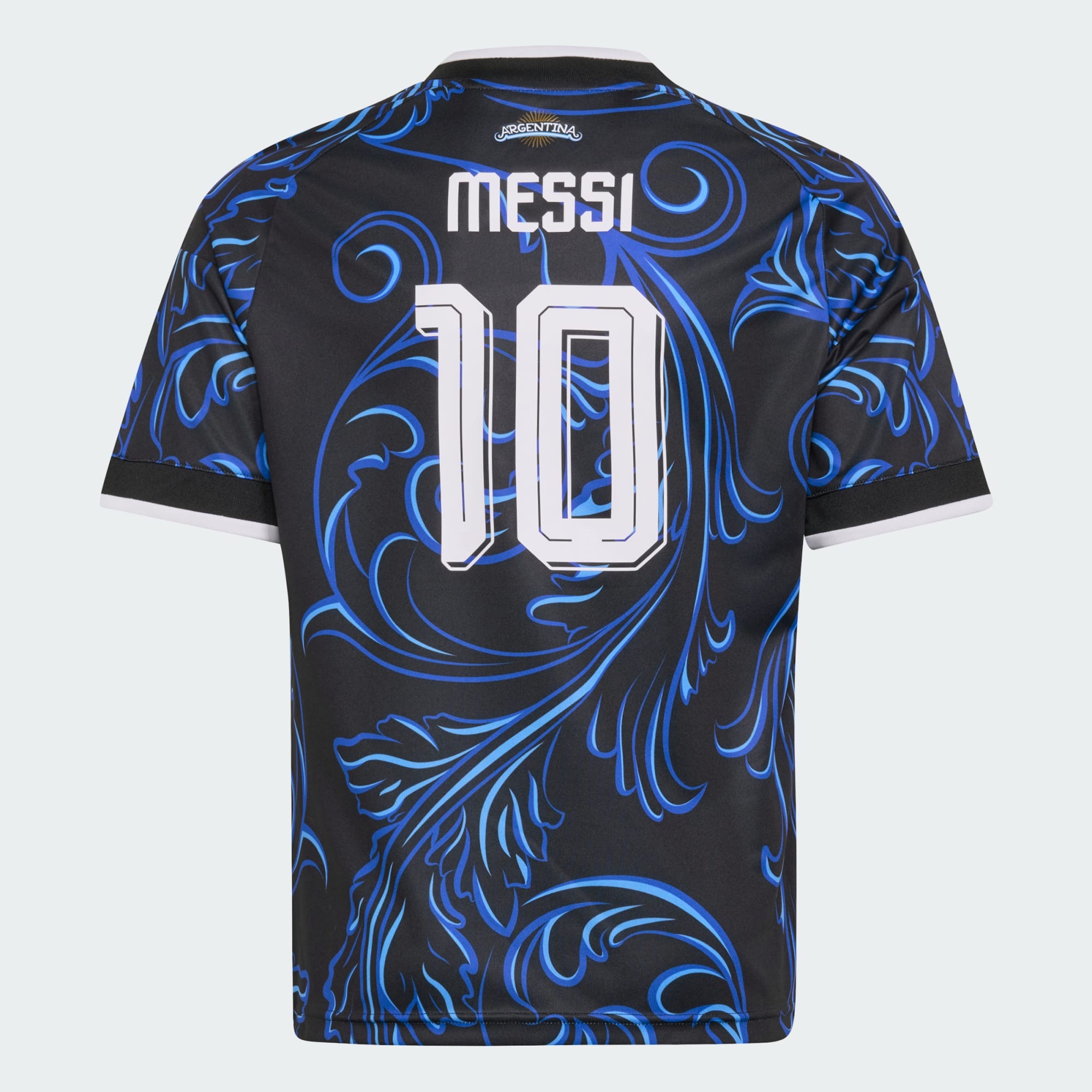 Argentina 26 Away Messi Kids Jersey
