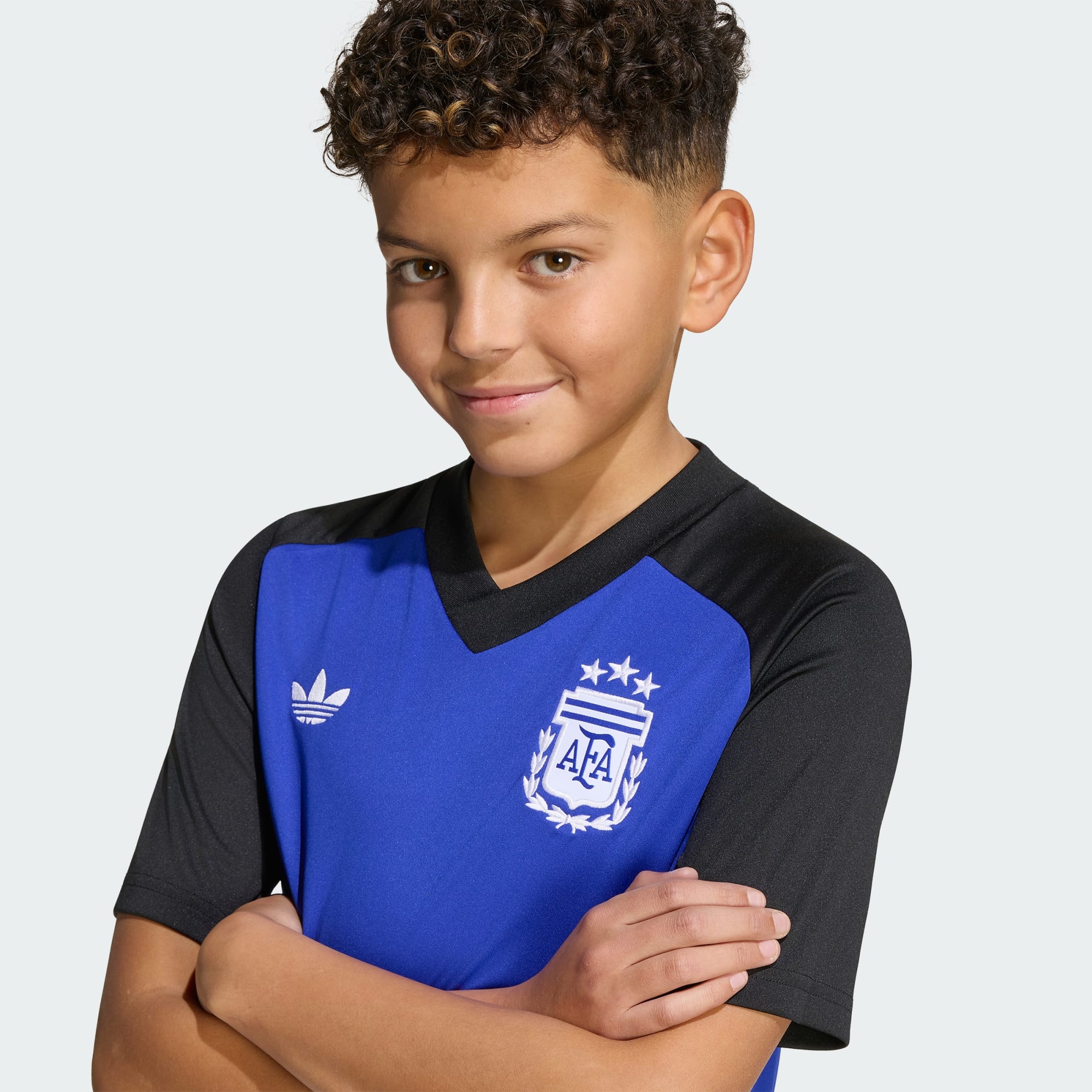 Argentina 26 Away Pre Match Jersey Kids