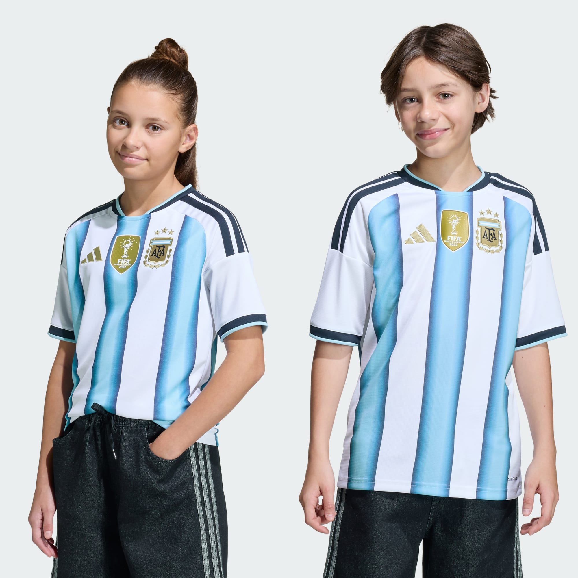 Argentina 26 Home Kids Jersey