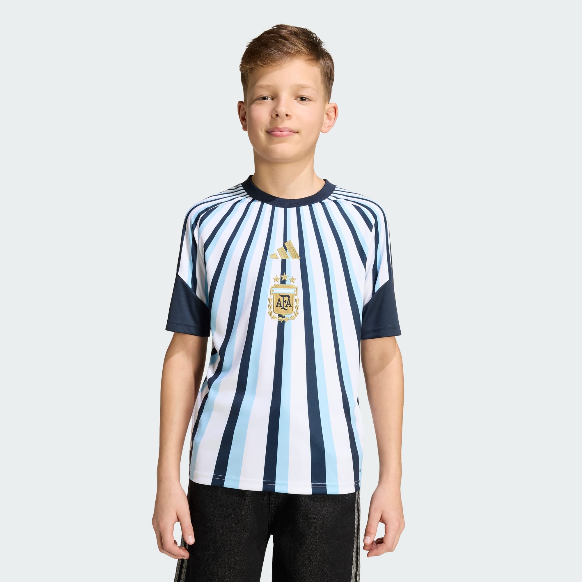 Argentina 26 Home Kids Pre Match Jersey