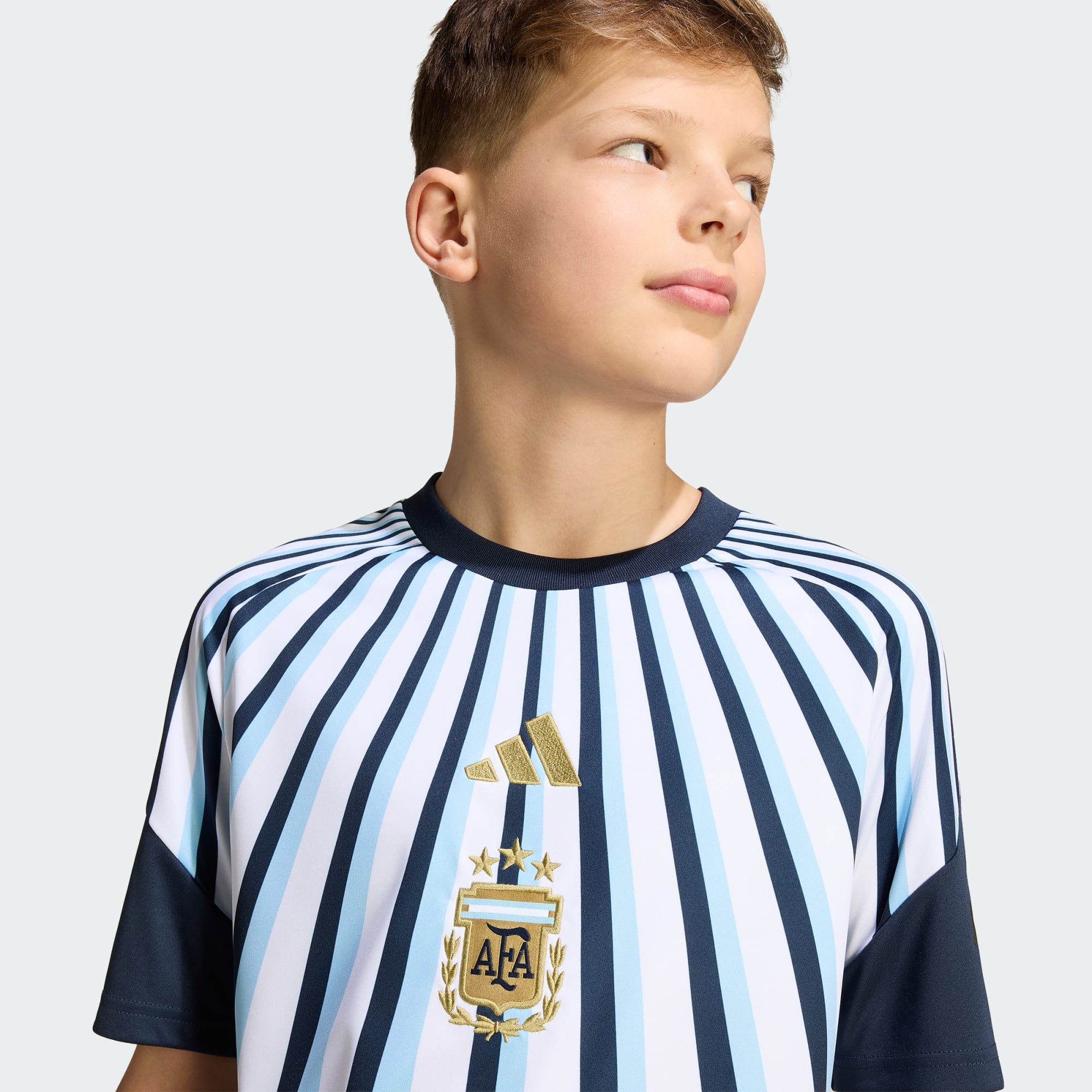 Argentina 26 Home Kids Pre Match Jersey